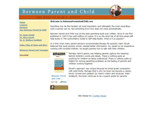 Tablet Screenshot of betweenparentandchild.com